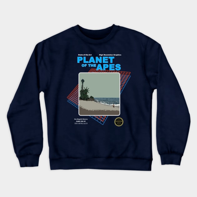 Planet of the Apes - Lost Video Game Series Crewneck Sweatshirt by mattographer